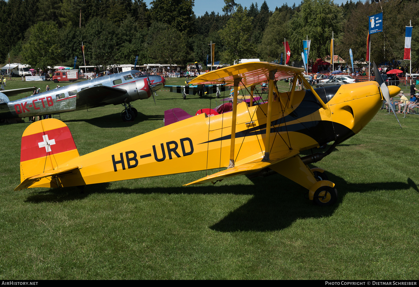 Aircraft Photo of HB-URD | Dornier Bü-131APM Jungmann | AirHistory.net #872766
