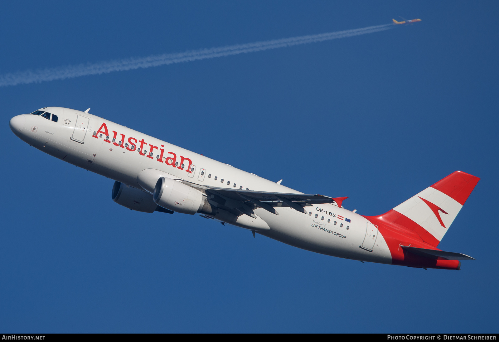 Aircraft Photo of OE-LBS | Airbus A320-214 | Austrian Airlines | AirHistory.net #872781