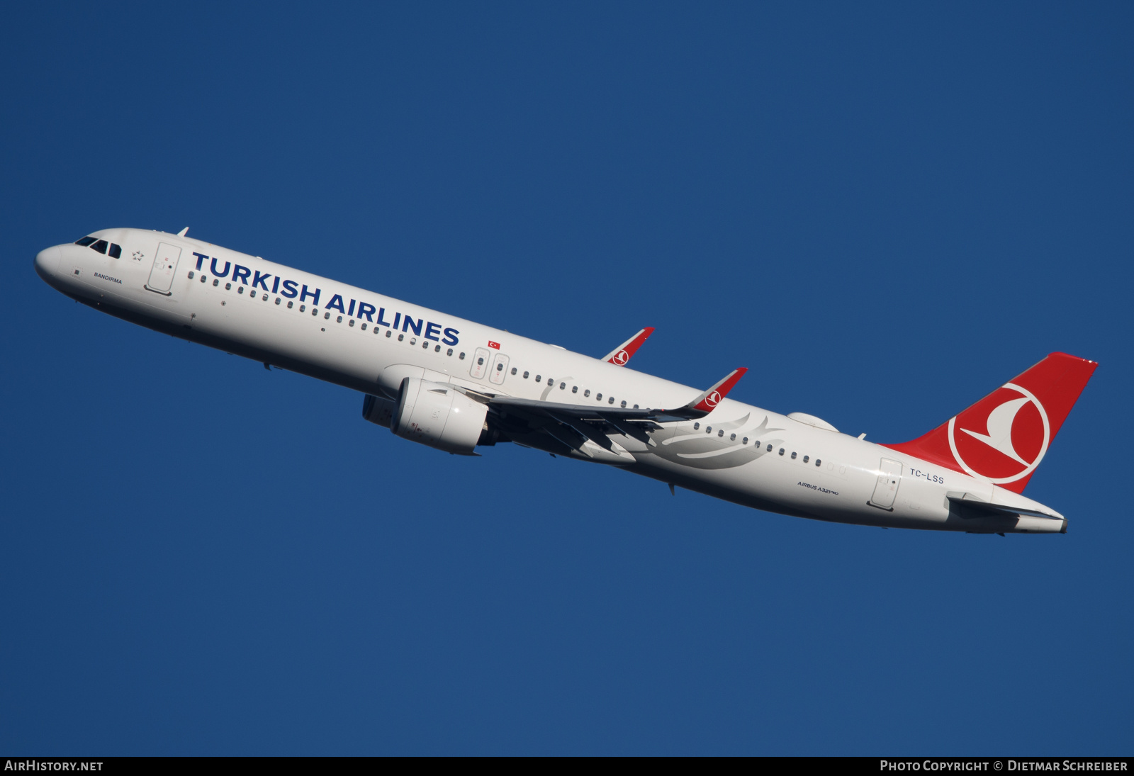 Aircraft Photo of TC-LSS | Airbus A321-271N | Turkish Airlines | AirHistory.net #872807