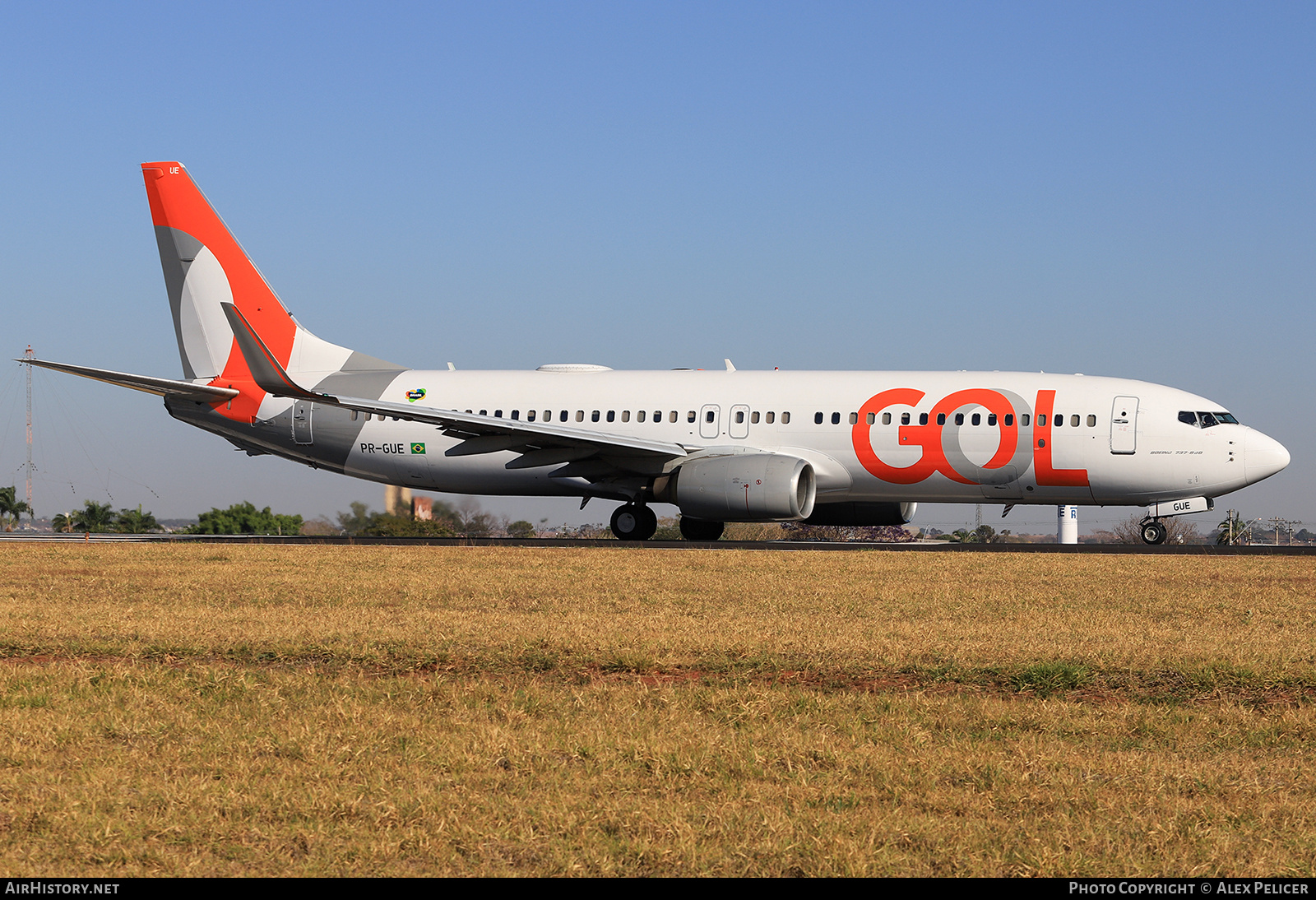Aircraft Photo of PR-GUE | Boeing 737-8EH | GOL Linhas Aéreas | AirHistory.net #872833