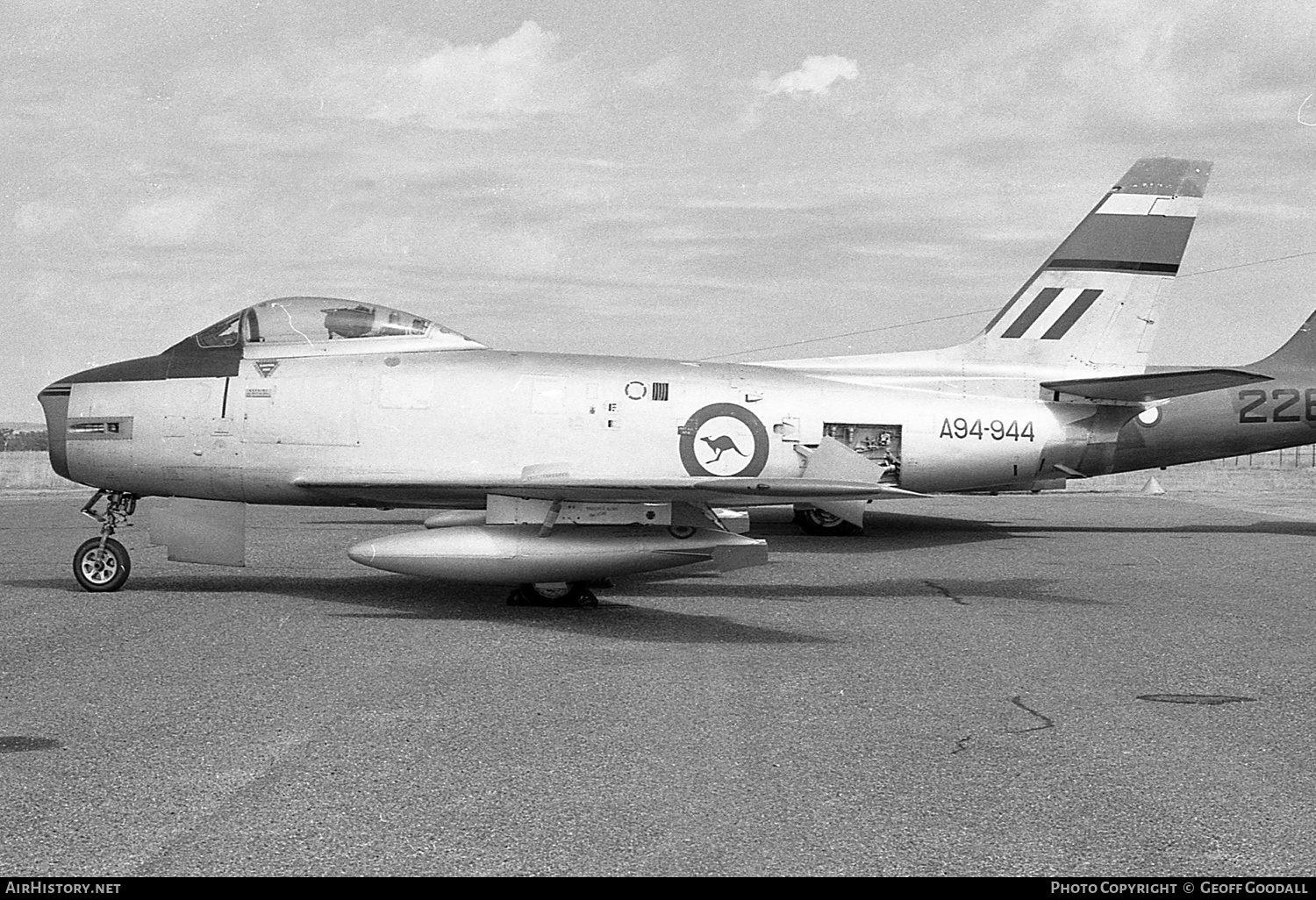 Aircraft Photo of A94-944 | Commonwealth CA-27 Sabre Mk32 | Australia - Air Force | AirHistory.net #872841