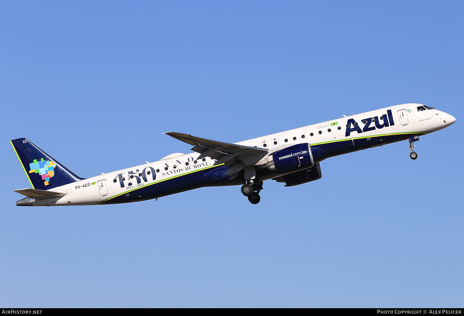 Aircraft Photo of PS-AEO | Embraer 195-E2 (ERJ-190-400 STD) | Azul Linhas Aéreas Brasileiras | AirHistory.net #872845