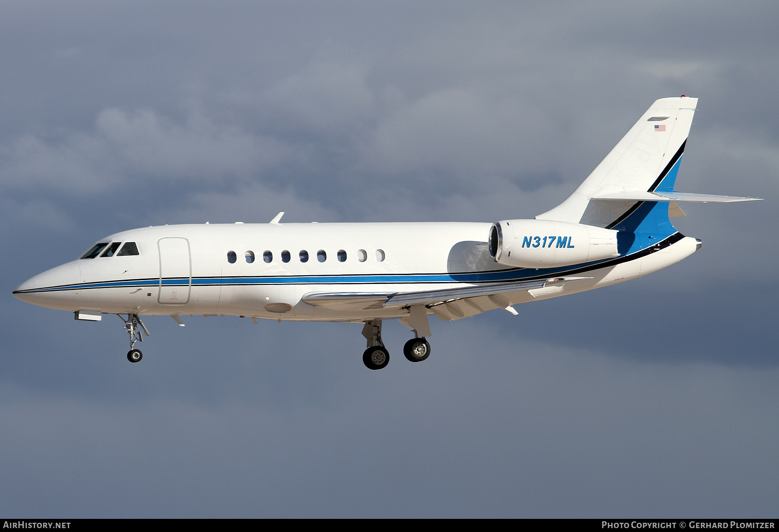 Aircraft Photo of N317ML | Dassault Falcon 2000 | AirHistory.net #872849