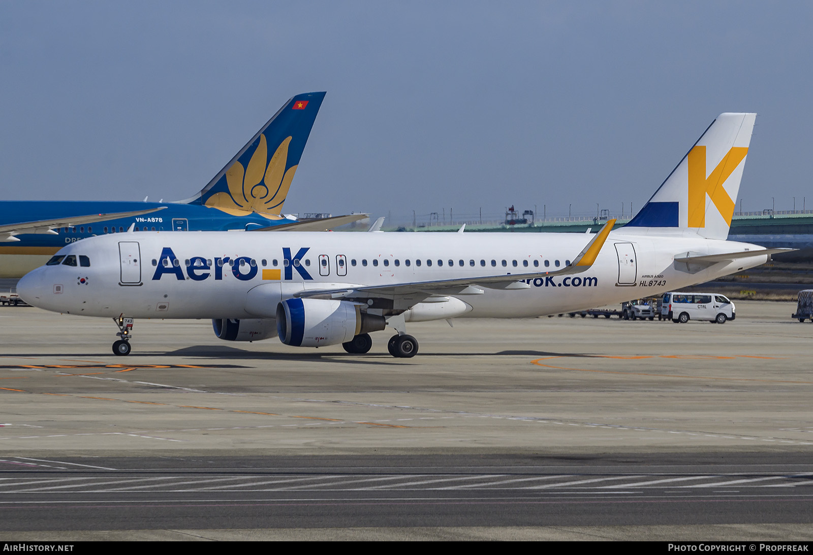 Aircraft Photo of HL8743 | Airbus A320-214 | Aero K Airlines | AirHistory.net #872858