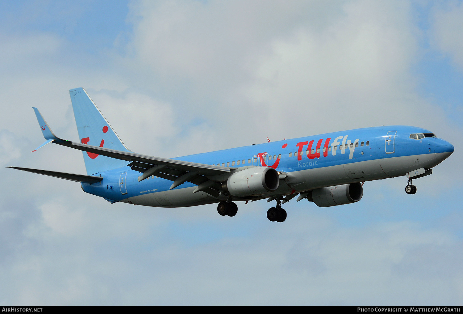 Aircraft Photo of SE-RFT | Boeing 737-8K5 | TUIfly Nordic | AirHistory.net #872865
