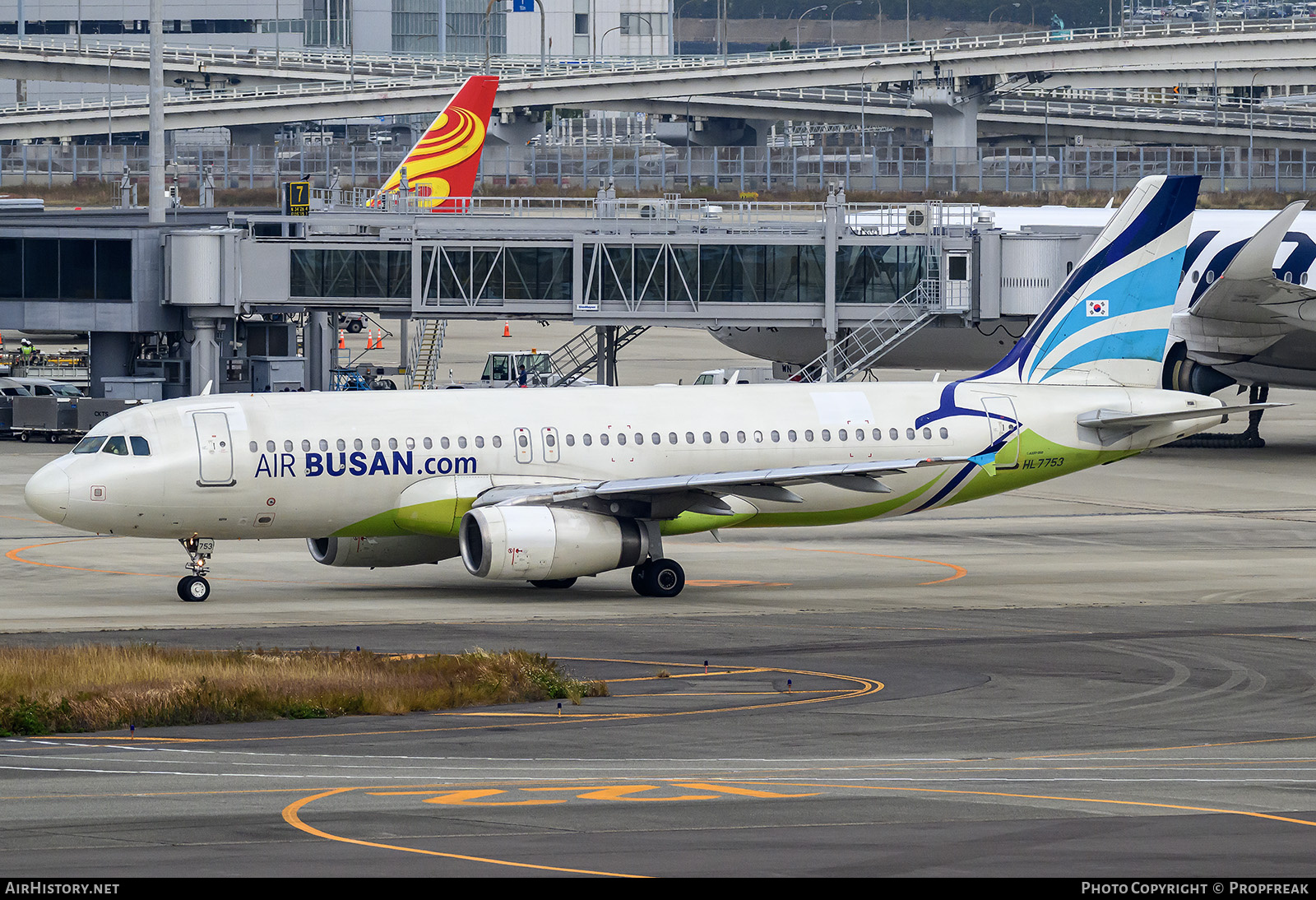 Aircraft Photo of HL7753 | Airbus A320-232 | Air Busan | AirHistory.net #872868