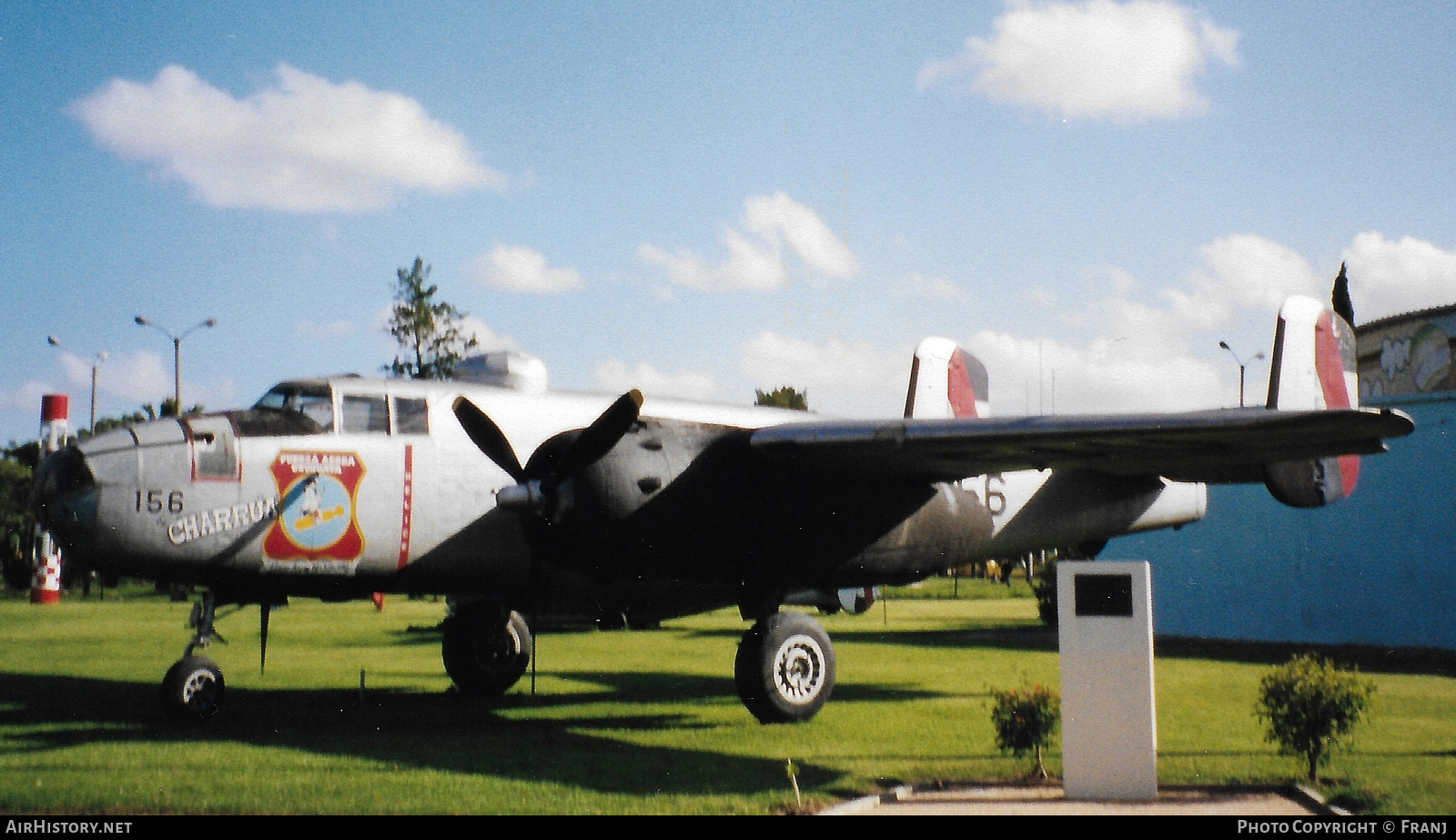Aircraft Photo of 156 | North American B-25J Mitchell | Uruguay - Air Force | AirHistory.net #872869