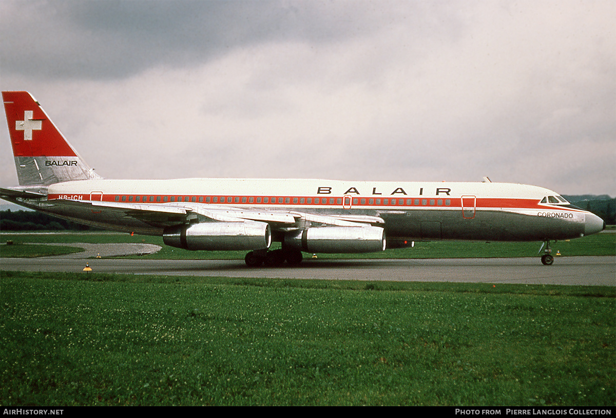Aircraft Photo of HB-ICH | Convair 990A Coronado (30A-6) | Balair | AirHistory.net #872879