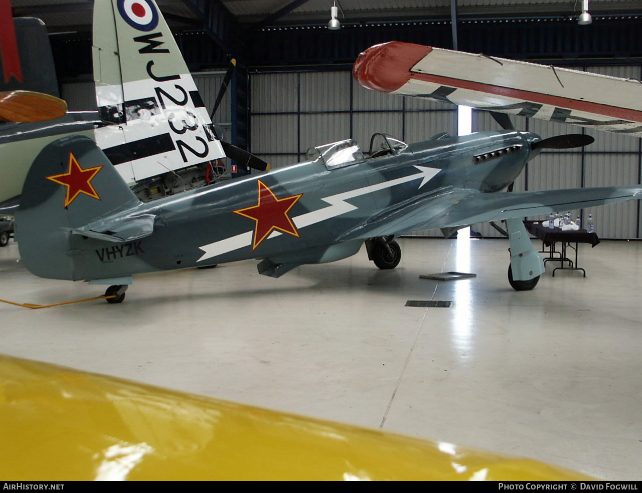 Aircraft Photo of VH-YZK | Yakovlev Yak-3UA | Soviet Union - Air Force | AirHistory.net #872891