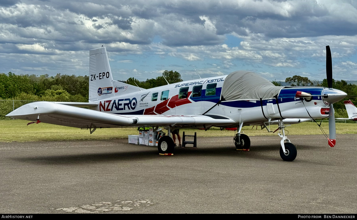 Aircraft Photo of ZK-EPO | NZSkydive SuperPac PAC 750XL-II | AirHistory.net #872894