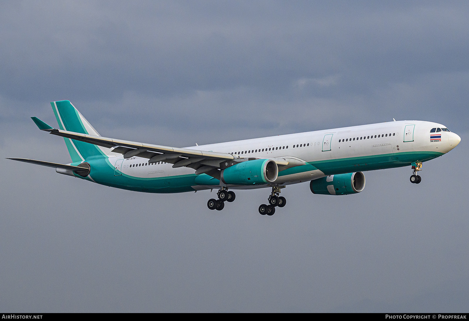 Aircraft Photo of HS-XTS | Airbus A330-343E | AirAsia X | AirHistory.net #872911