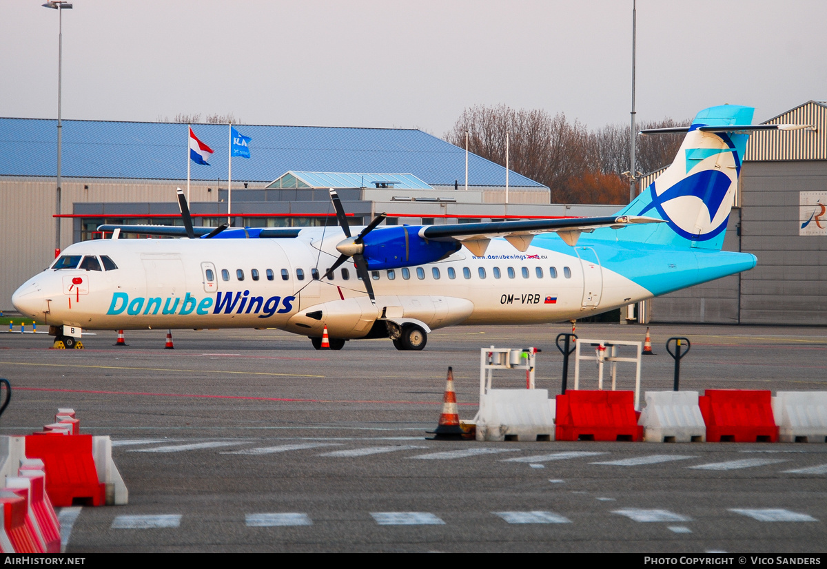 Aircraft Photo of OM-VRB | ATR ATR-72-202 | Danube Wings | AirHistory.net #872918