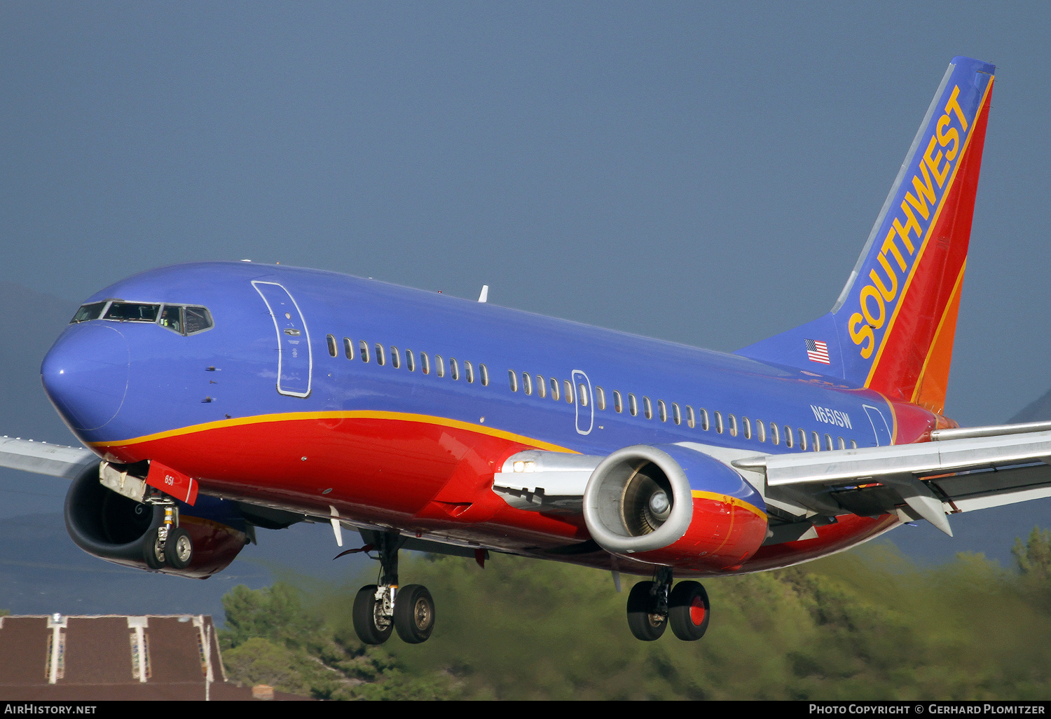 Aircraft Photo of N651SW | Boeing 737-3H4 | Southwest Airlines | AirHistory.net #872921