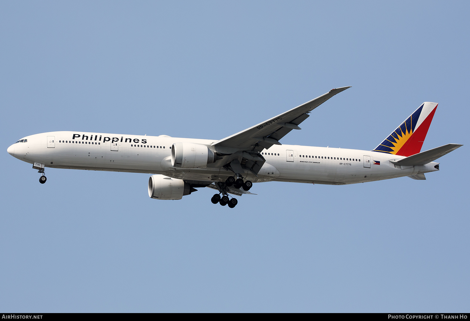 Aircraft Photo of RP-C7775 | Boeing 777-3F6/ER | Philippine Airlines | AirHistory.net #872923
