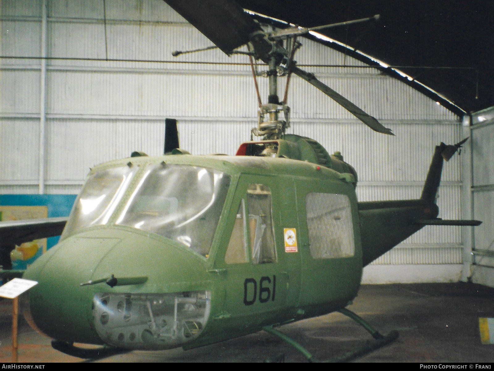 Aircraft Photo of 061 | Bell UH-1B Iroquois | Uruguay - Air Force | AirHistory.net #872937