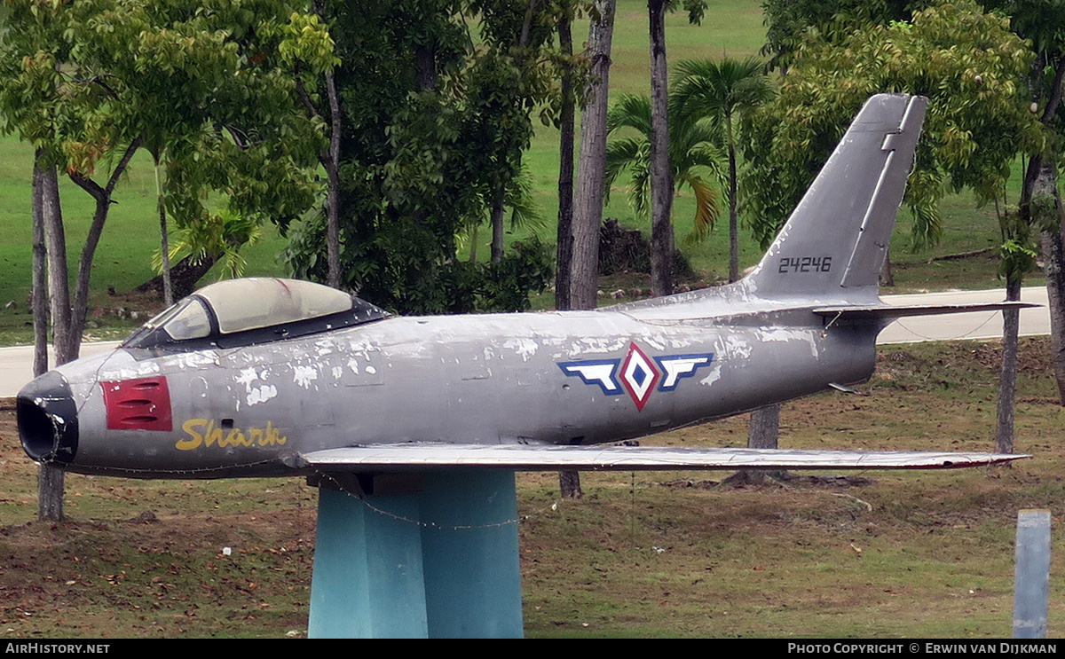 Aircraft Photo of 24246 | North American F-86F Sabre | Philippines - Air Force | AirHistory.net #873010