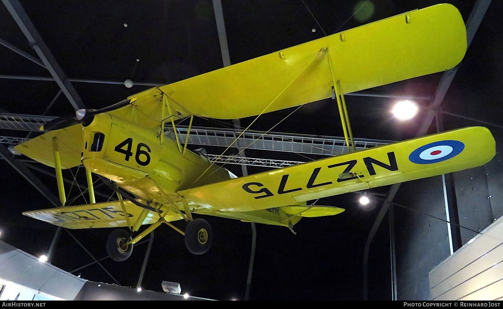 Aircraft Photo of NZ775 | De Havilland D.H. 82A Tiger Moth | New Zealand - Air Force | AirHistory.net #873011