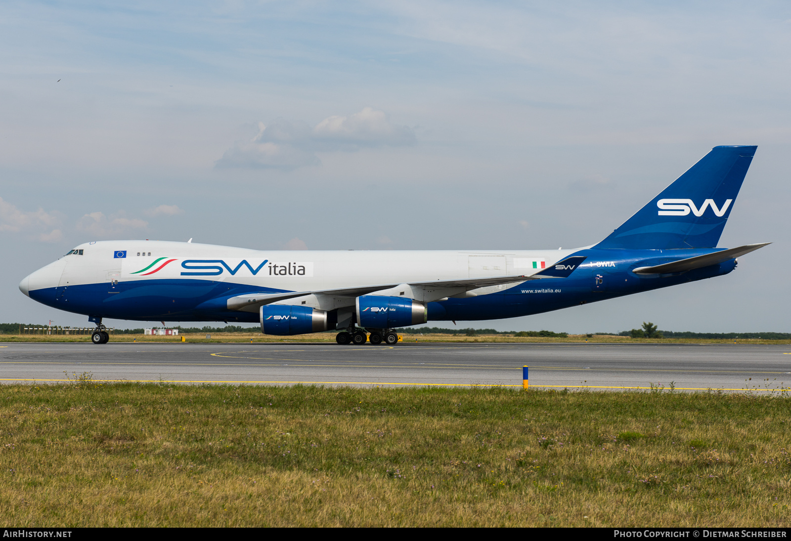 Aircraft Photo of I-SWIA | Boeing 747-4R7F/SCD | SilkWay Italia Airlines | AirHistory.net #873012