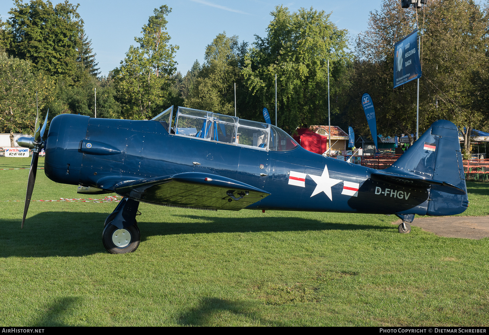 Aircraft Photo of D-FHGV | North American AT-16 Harvard II/Super Six | USA - Navy | AirHistory.net #873017