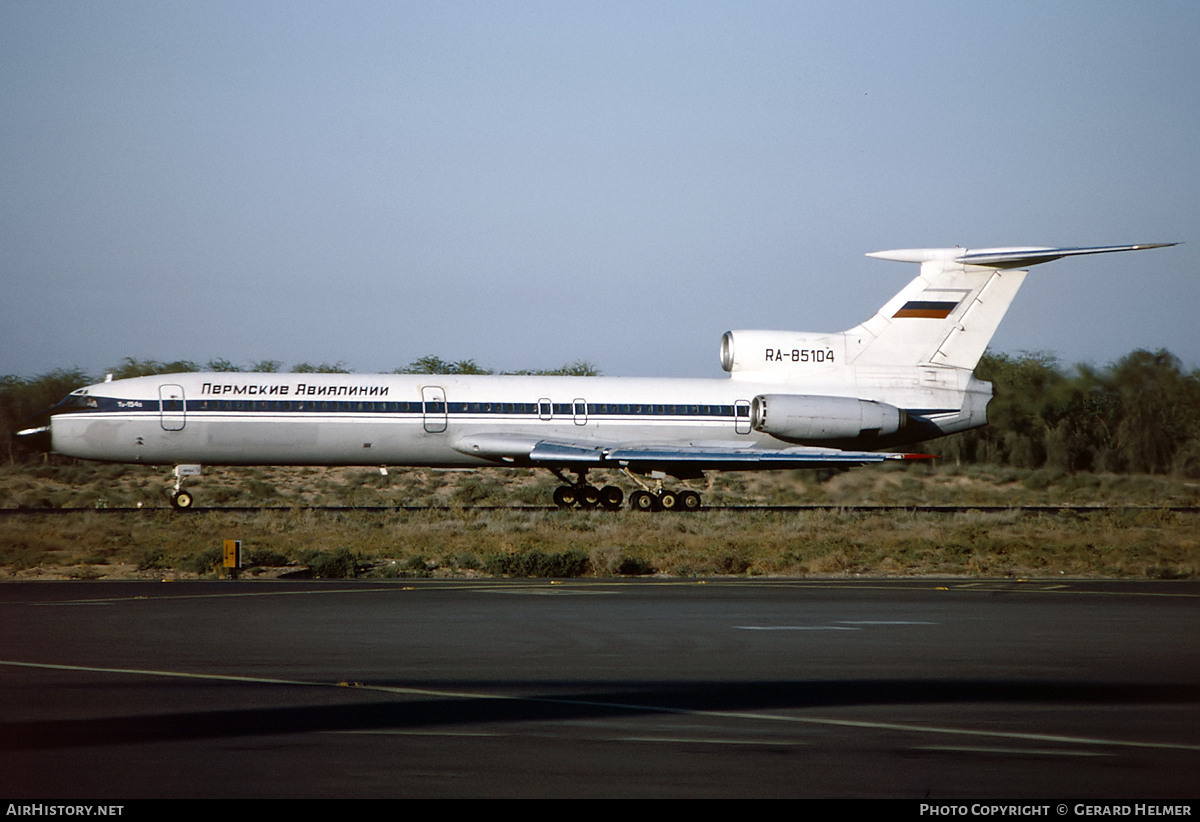 Aircraft Photo of RA-85104 | Tupolev Tu-154B | Perm Airlines - PAL | AirHistory.net #873037