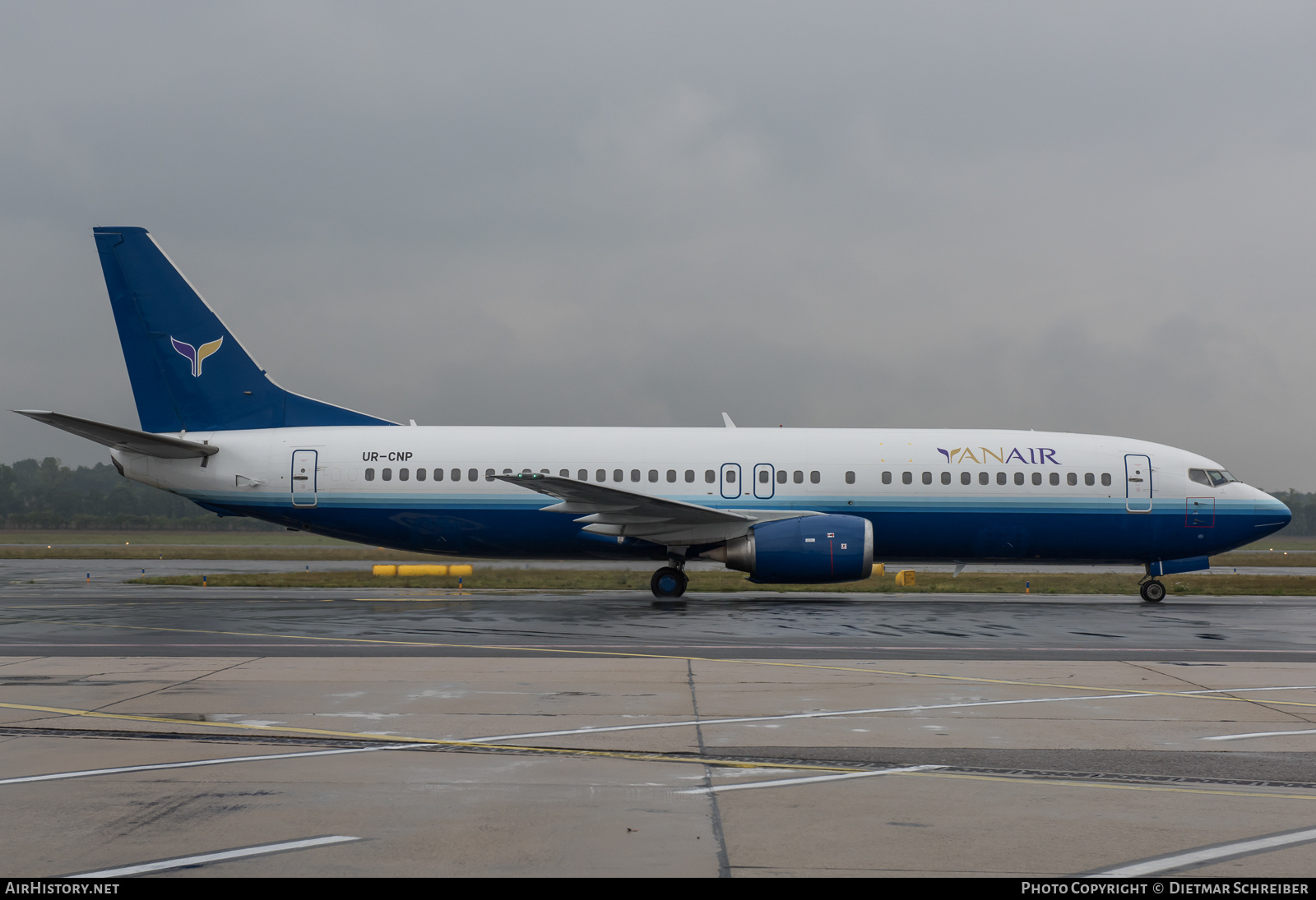 Aircraft Photo of UR-CNP | Boeing 737-4Y0 | YanAir | AirHistory.net #873056