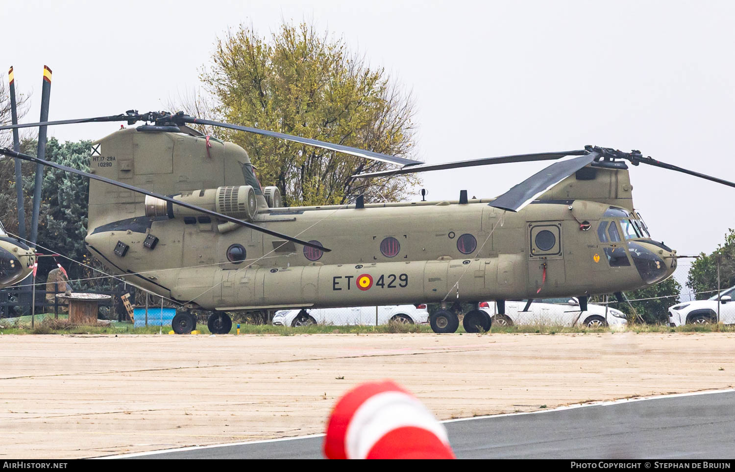 Aircraft Photo of HT.17-29A | Boeing CH-47F Chinook (414) | Spain - Army | AirHistory.net #873084