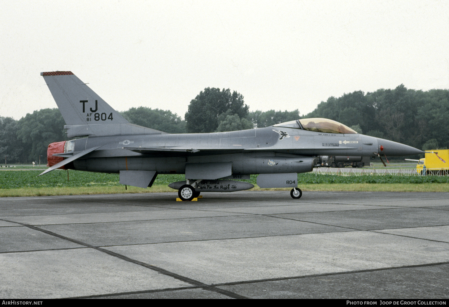 Aircraft Photo of 81-0804 / AF81-804 | General Dynamics F-16A Fighting Falcon | USA - Air Force | AirHistory.net #873085