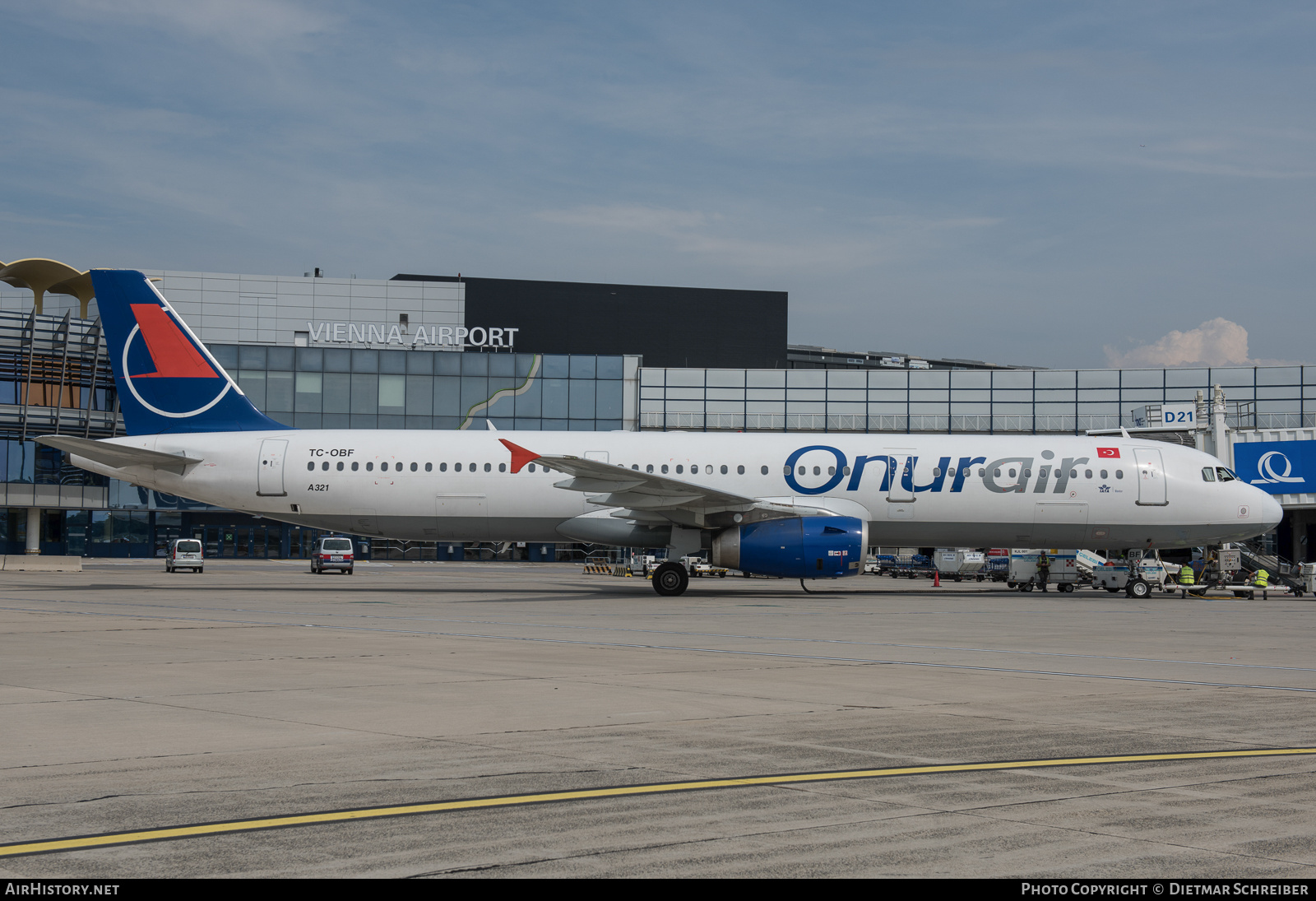 Aircraft Photo of TC-OBF | Airbus A321-231 | Onur Air | AirHistory.net #873097