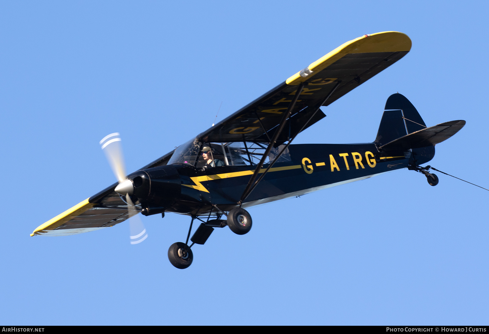 Aircraft Photo of G-ATRG | Piper PA-18-180 Super Cub | Dorset Gliding Club | AirHistory.net #873104