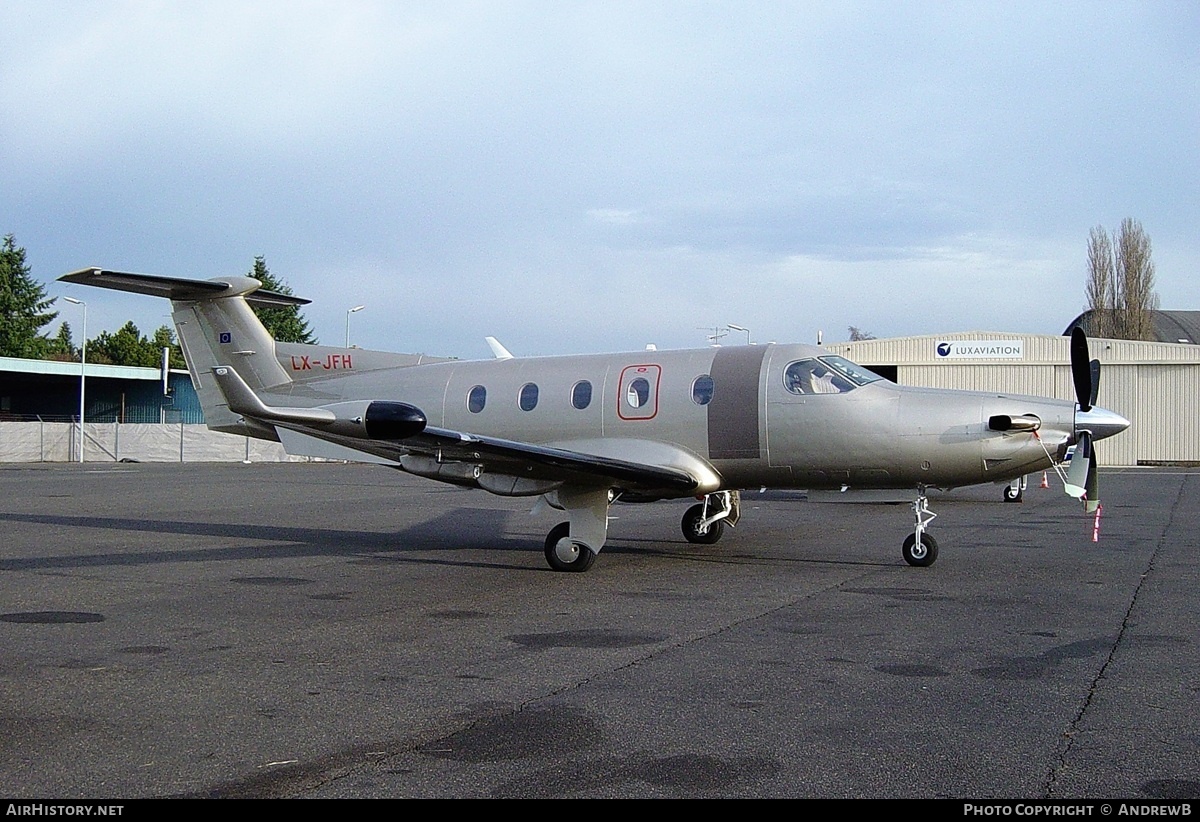 Aircraft Photo of LX-JFH | Pilatus PC-12/45 | AirHistory.net #873107