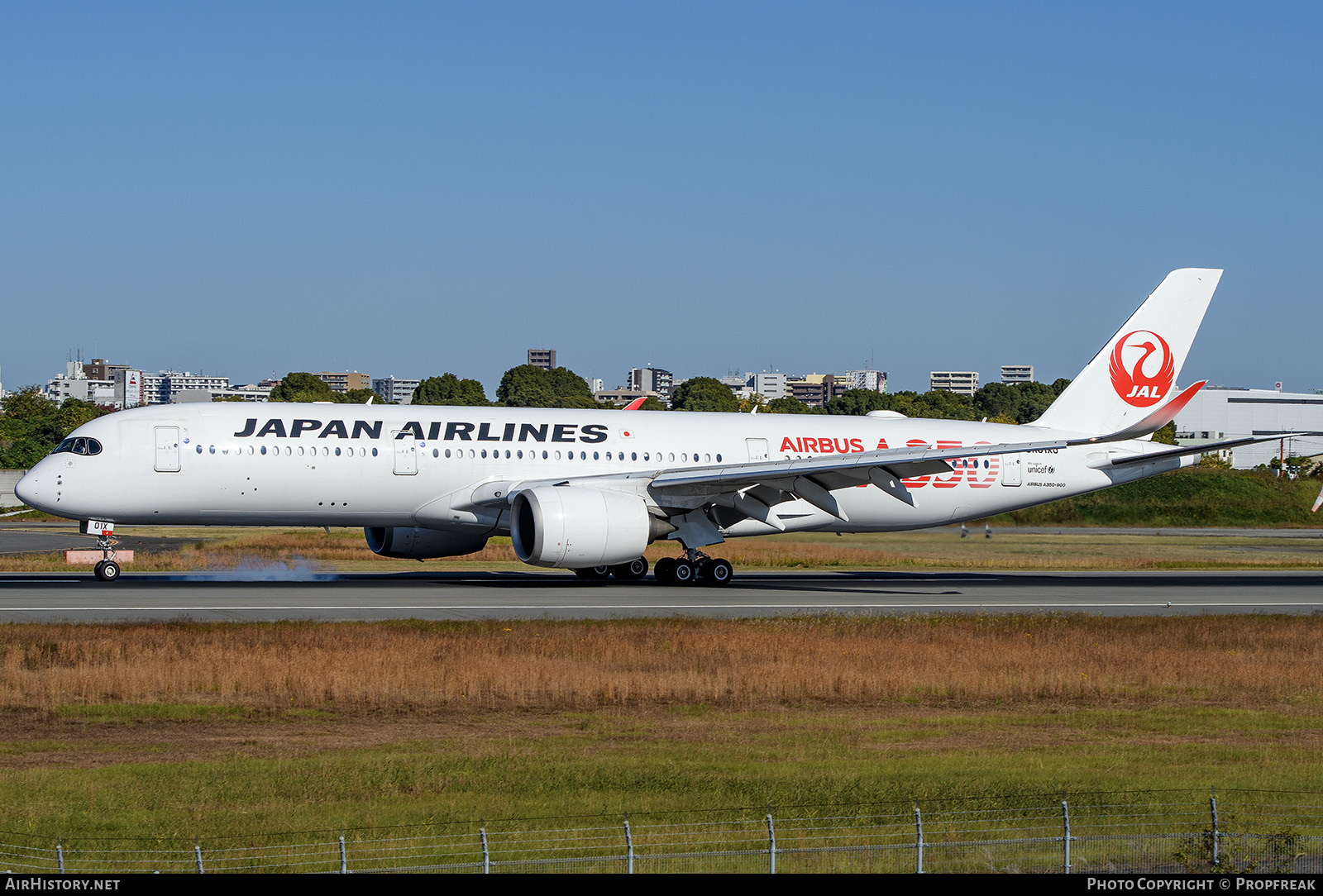 Aircraft Photo of JA01XJ | Airbus A350-941 | Japan Airlines - JAL | AirHistory.net #873124