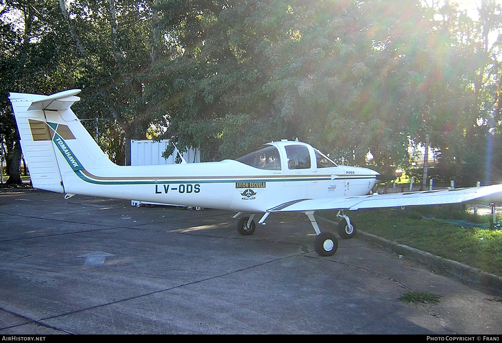 Aircraft Photo of LV-ODS | Chincul PA-A-38-112 Tomahawk | Aeroclub Venado Tuerto | AirHistory.net #873139