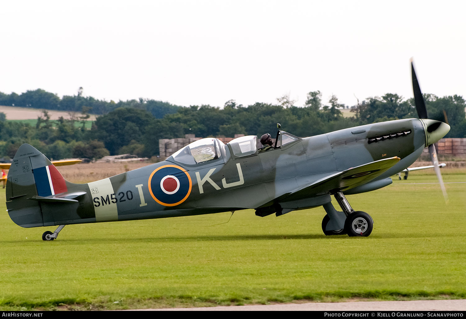 Aircraft Photo of G-ILDA / SM520 | Supermarine 509 Spitfire T9 | UK - Air Force | AirHistory.net #873148