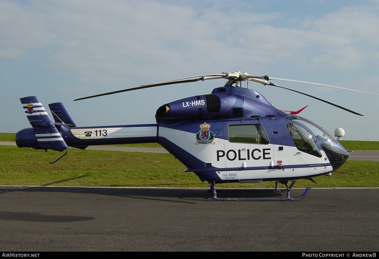 Aircraft Photo of LX-HMS | McDonnell Douglas MD-900 Explorer | LAR - Luxembourg Air Rescue | AirHistory.net #873166