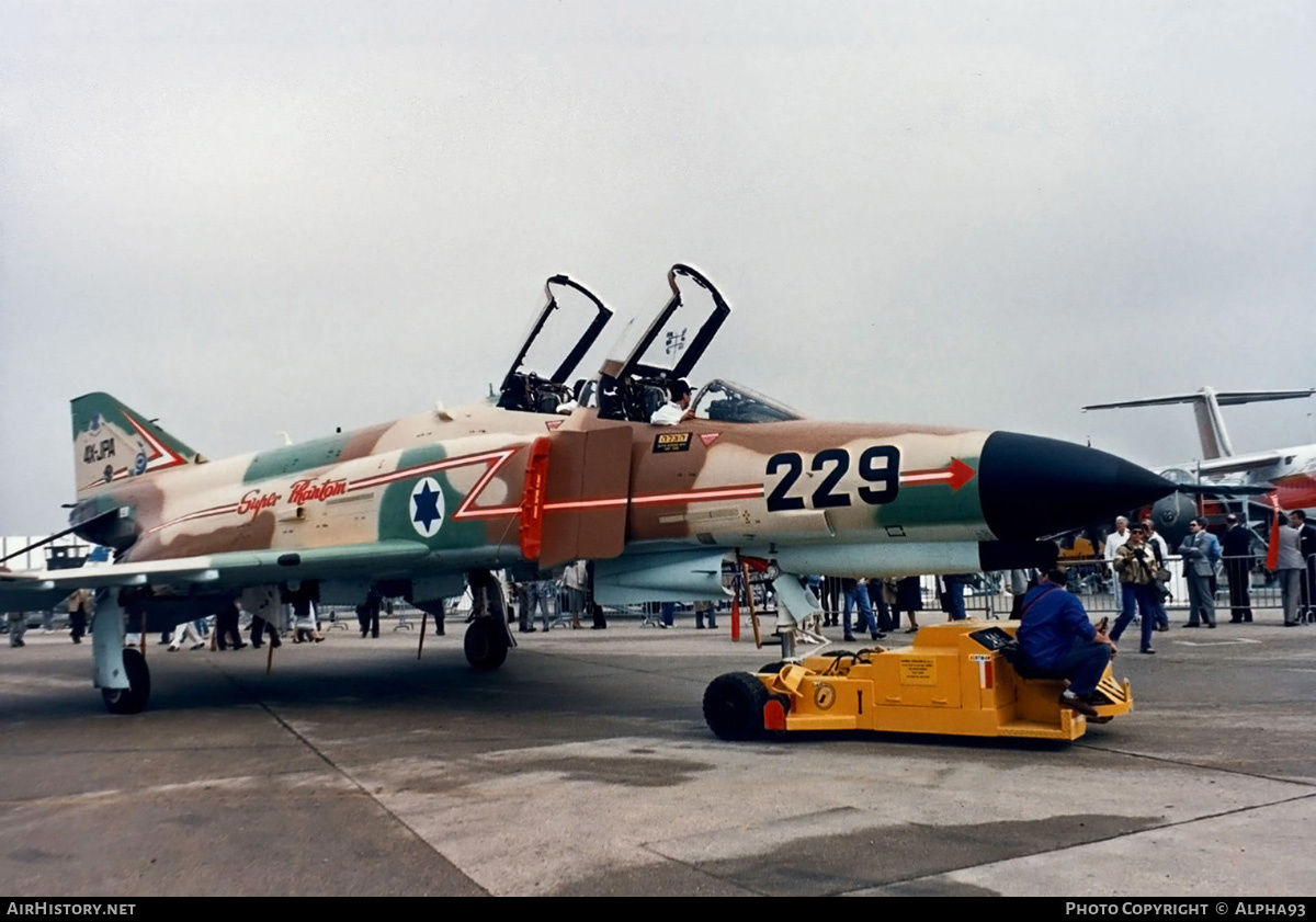 Aircraft Photo of 4X-JPA | McDonnell Douglas F-4E Super Phantom | Israel - Air Force | AirHistory.net #873167
