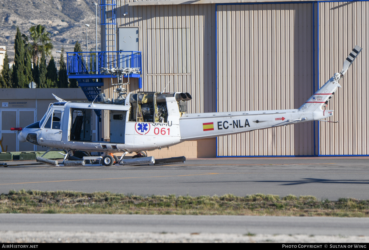 Aircraft Photo of EC-NLA | Bell 412EP | SAMU - Servicios de Asistencia Médica de Urgencias | AirHistory.net #873171