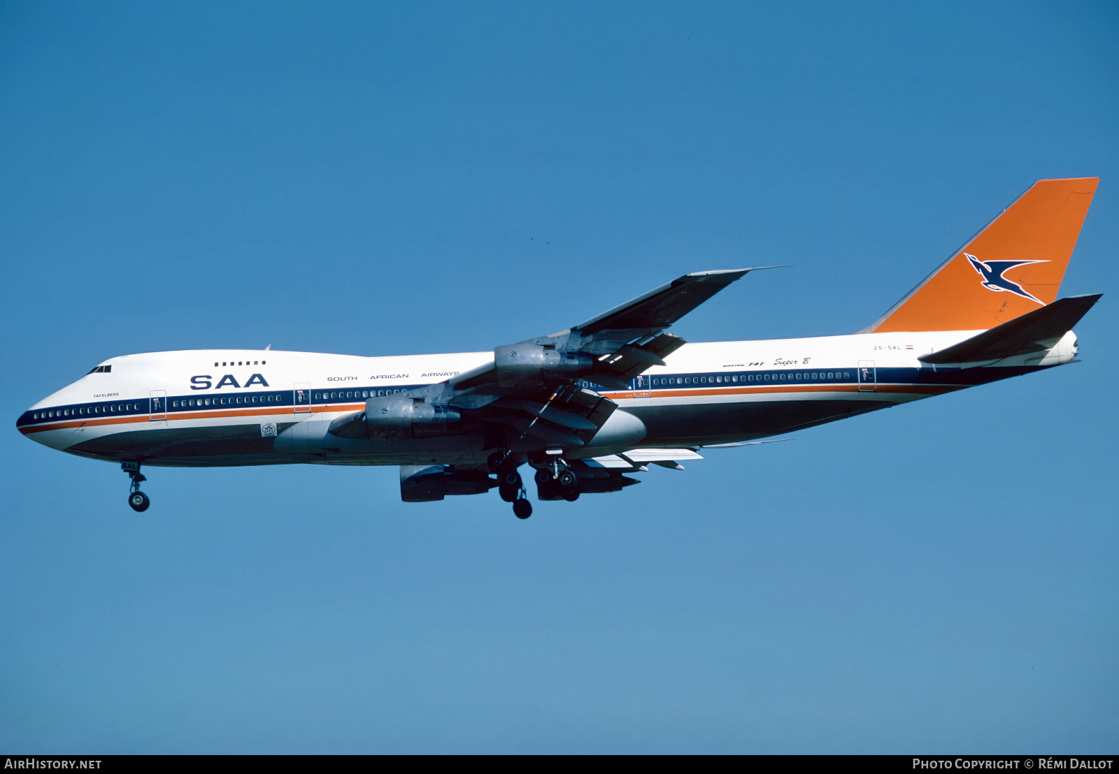 Aircraft Photo of ZS-SAL | Boeing 747-244B | South African Airways - Suid-Afrikaanse Lugdiens | AirHistory.net #873179