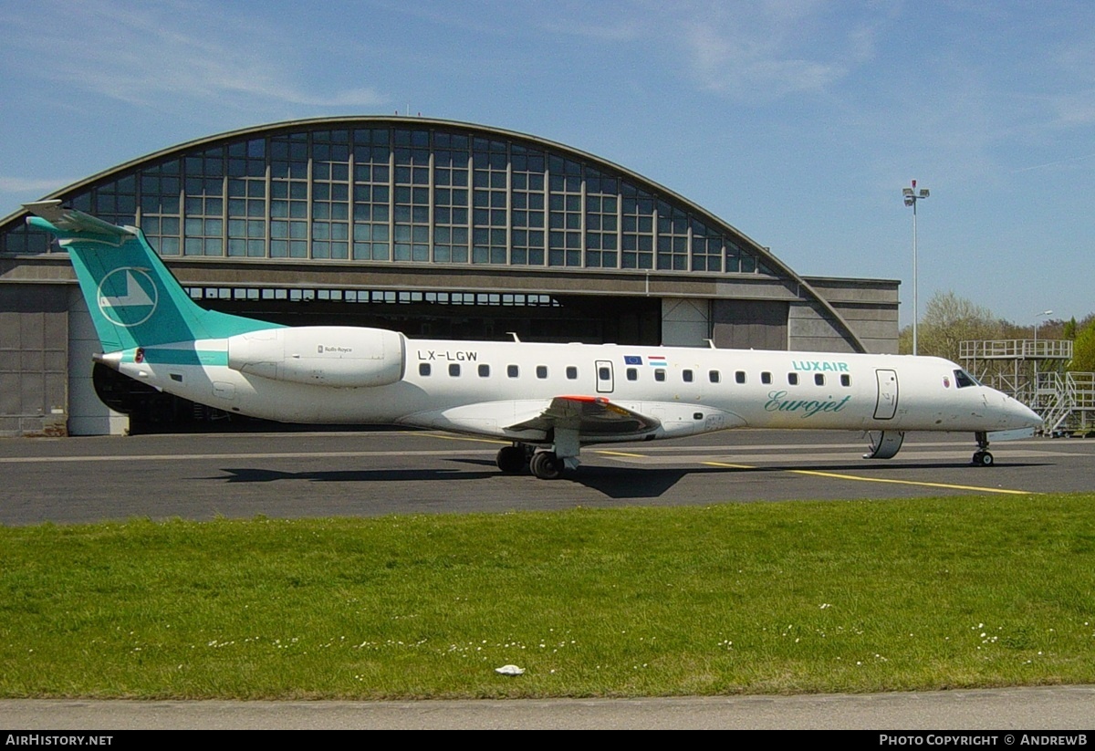 Aircraft Photo of LX-LGW | Embraer ERJ-145LU (EMB-145LU) | Luxair | AirHistory.net #873191