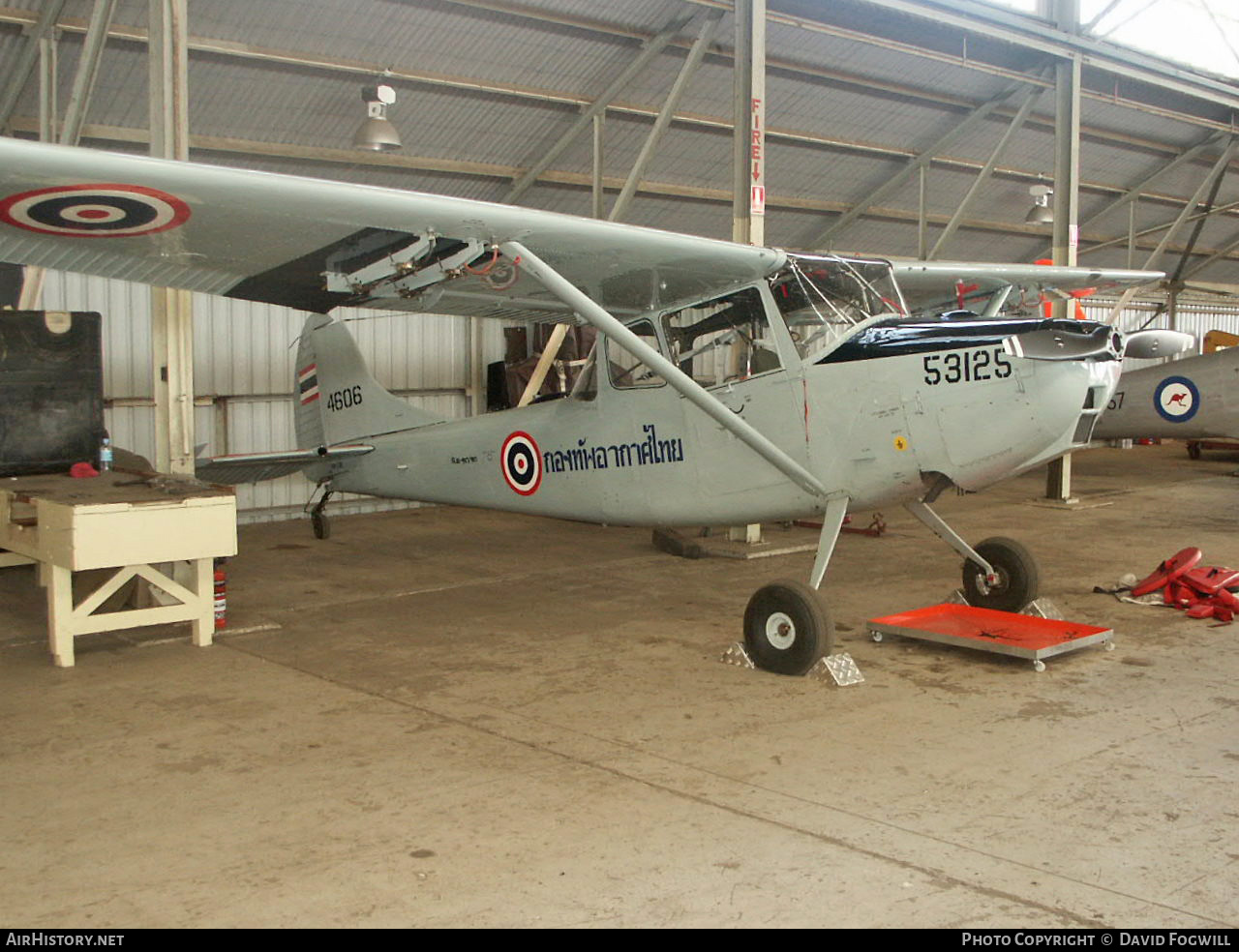 Aircraft Photo of VH-LRE / 53125 | Cessna O-1A Bird Dog | Thailand - Air Force | AirHistory.net #873203