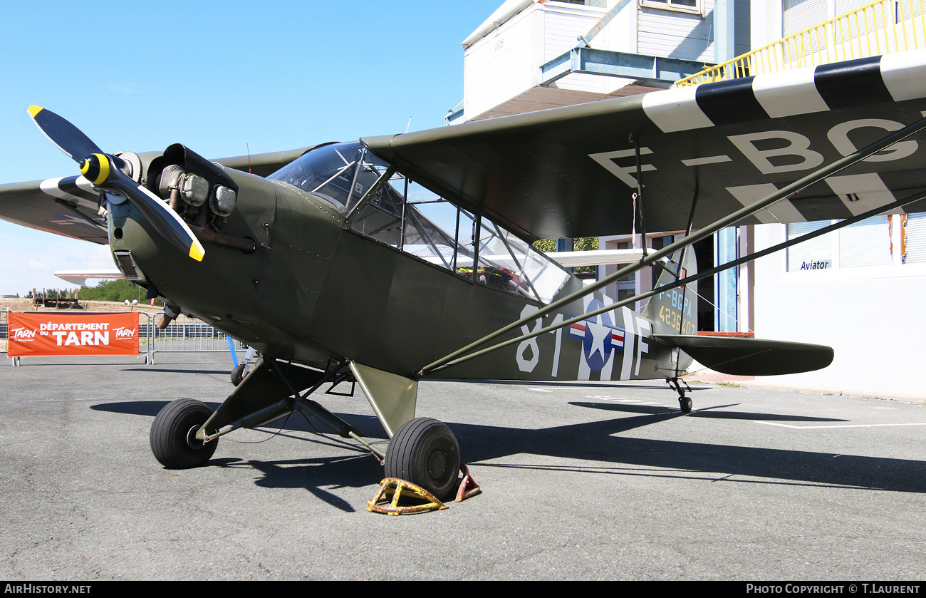 Aircraft Photo of F-BGPA / 4236407 | Piper L-4A Cub (O-59A/J-3C-65D) | USA - Air Force | AirHistory.net #873206