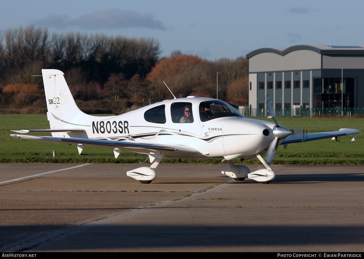 Aircraft Photo of N803SR | Cirrus SR-22 G2-GTS | AirHistory.net #873245