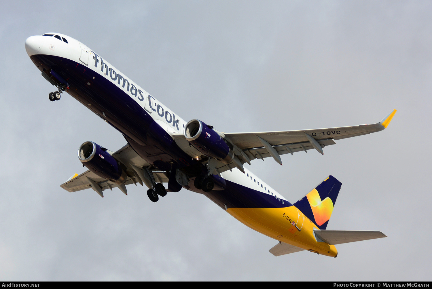 Aircraft Photo of G-TCVC | Airbus A321-231 | Thomas Cook Airlines | AirHistory.net #873273