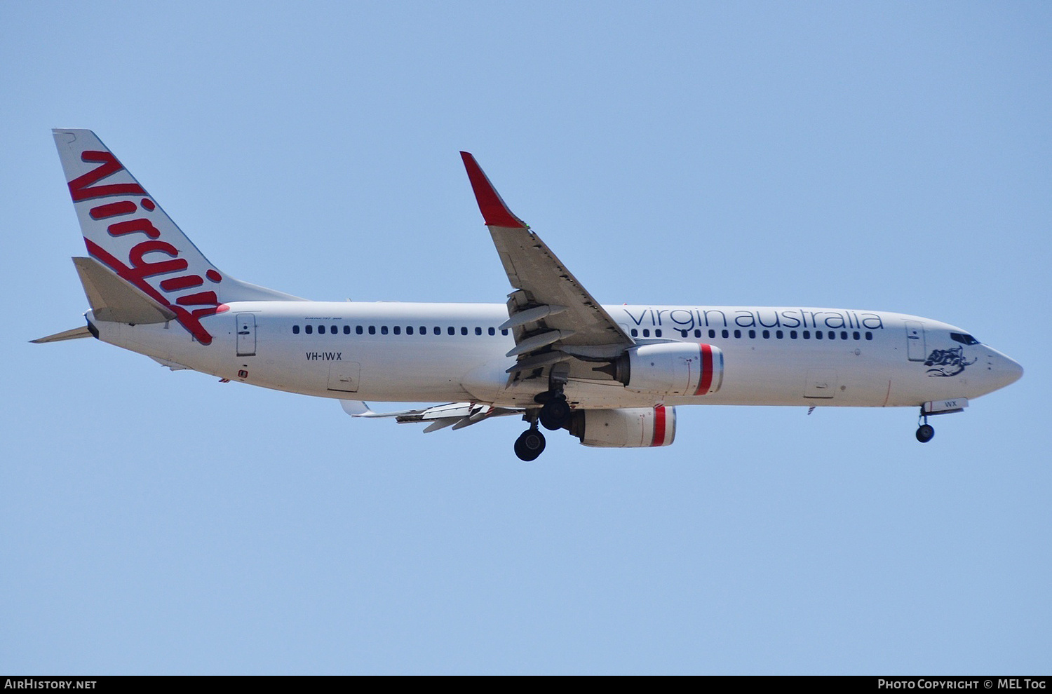 Aircraft Photo of VH-IWX | Boeing 737-8SA | Virgin Australia Airlines | AirHistory.net #873300