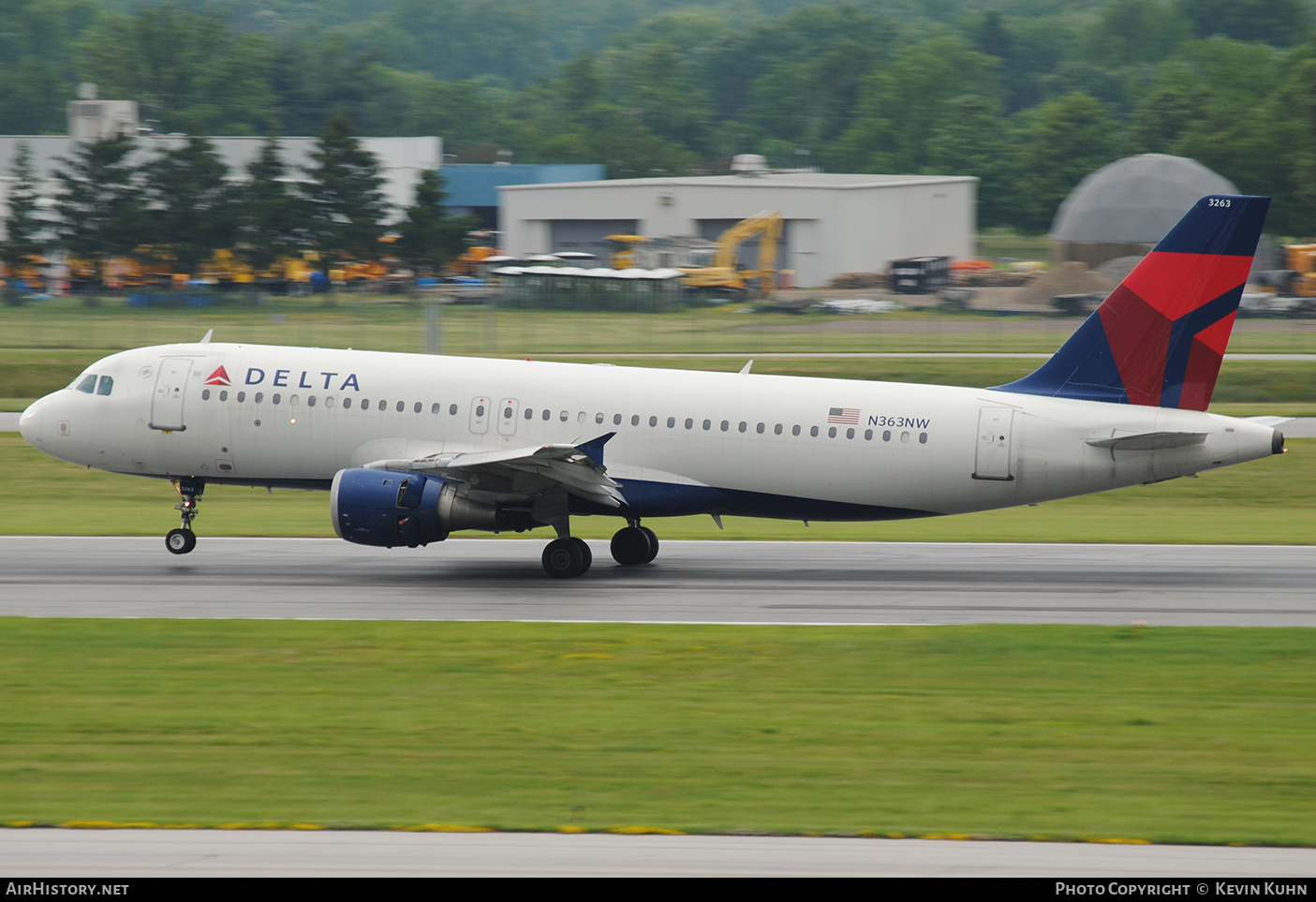 Aircraft Photo of N363NW | Airbus A320-212 | Delta Air Lines | AirHistory.net #873308