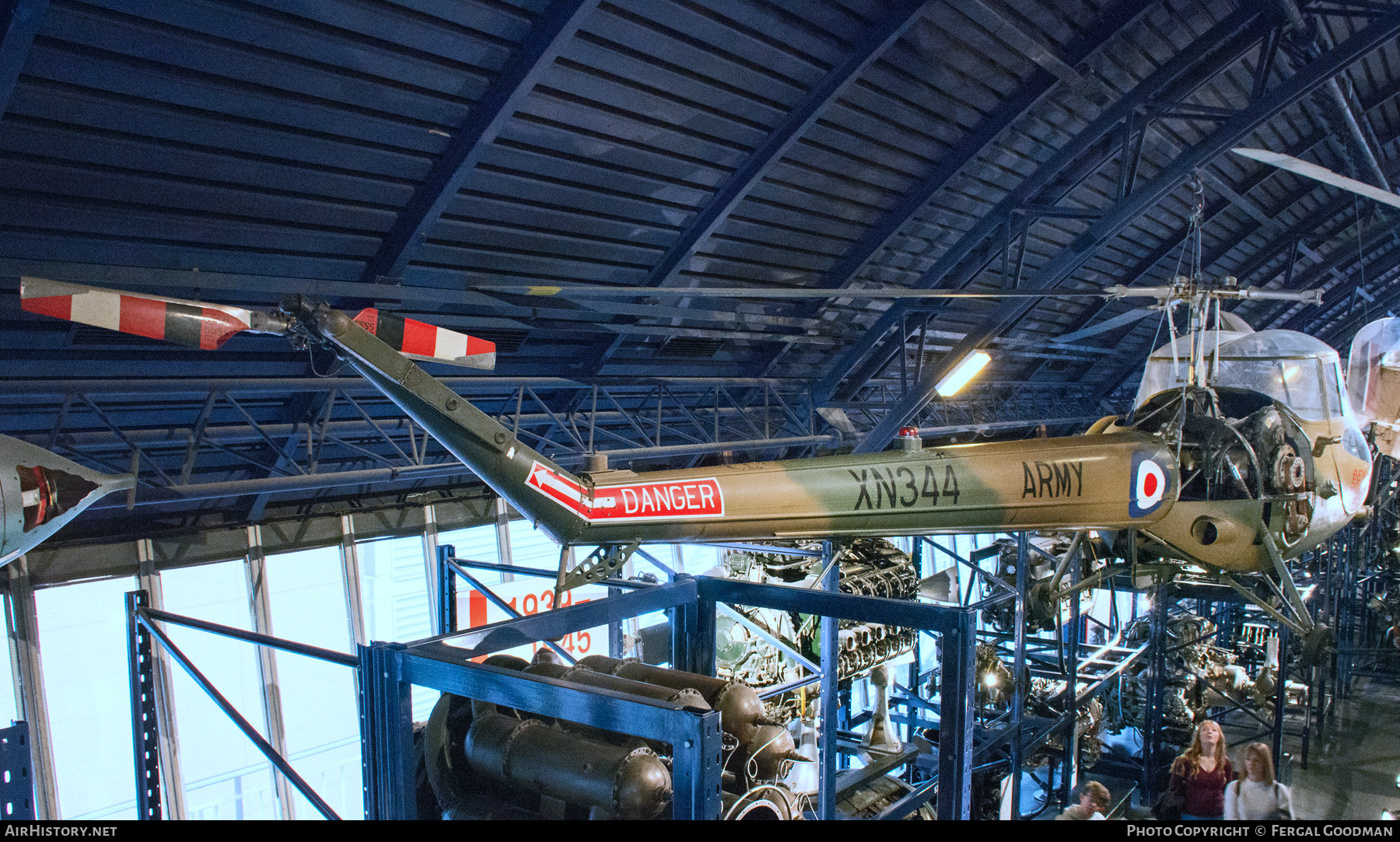 Aircraft Photo of XN344 | Saunders-Roe Skeeter AOP12 | UK - Army | AirHistory.net #873319