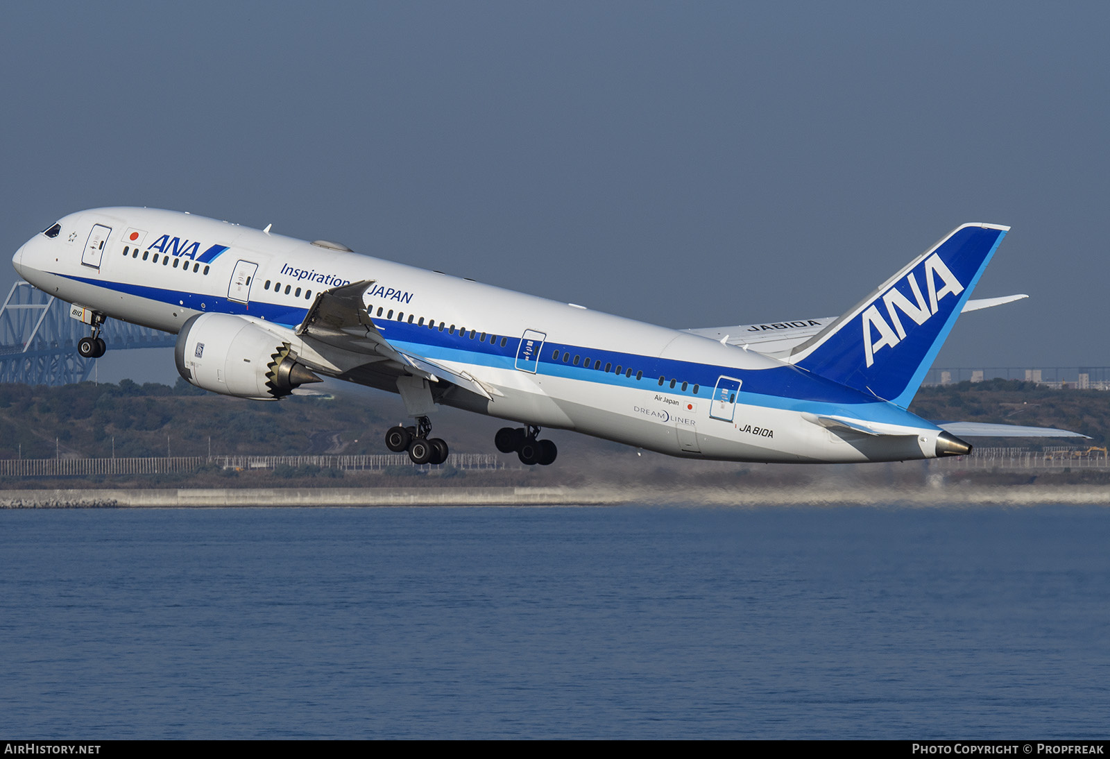 Aircraft Photo of JA810A | Boeing 787-8 Dreamliner | All Nippon Airways - ANA | AirHistory.net #873328
