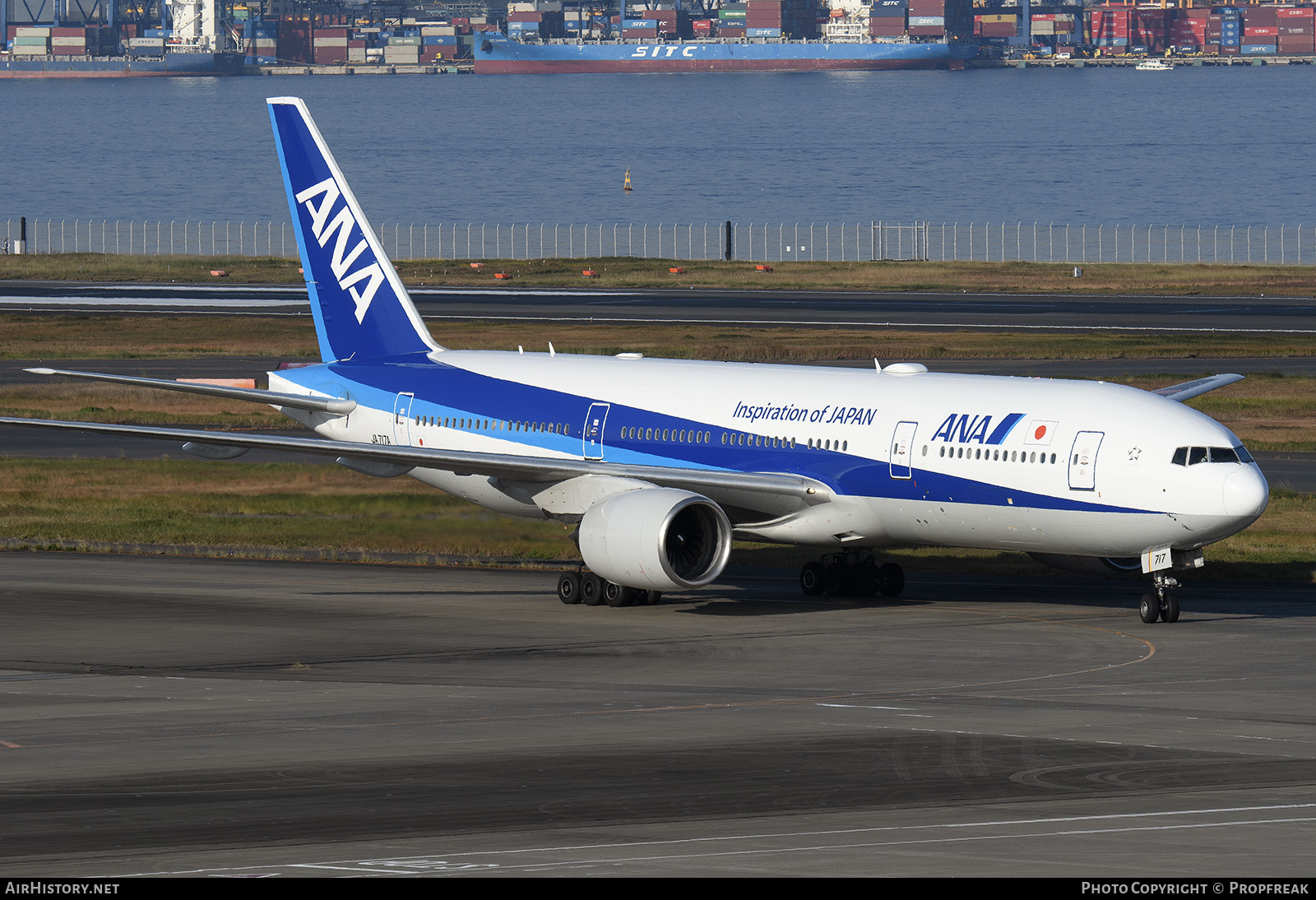 Aircraft Photo of JA717A | Boeing 777-281/ER | All Nippon Airways - ANA | AirHistory.net #873331