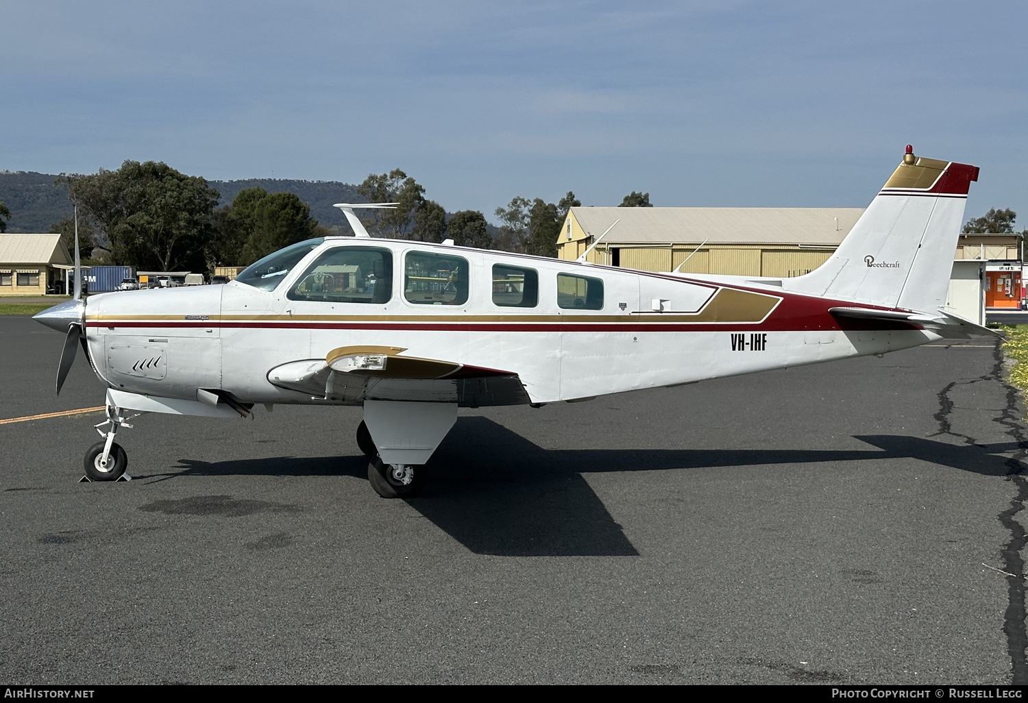 Aircraft Photo of VH-IHF | Beech 36 Bonanza 36 | AirHistory.net #873338