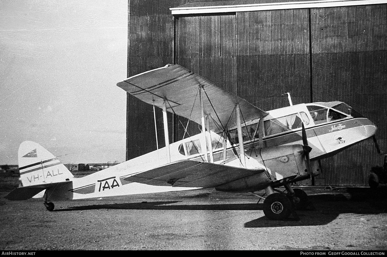 Aircraft Photo of VH-ALL | De Havilland D.H. 84A Dragon 3 | Trans-Australia Airlines - TAA | AirHistory.net #873354