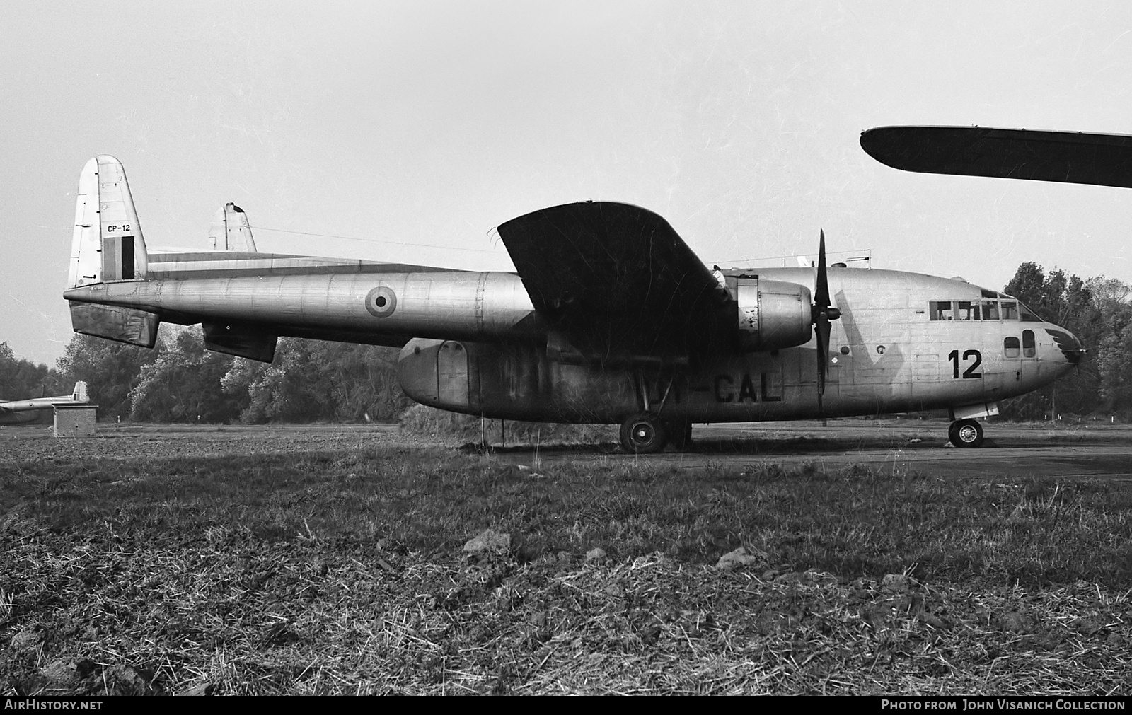 Aircraft Photo of CP-12 | Fairchild C-119G Flying Boxcar | Belgium - Air Force | AirHistory.net #873359